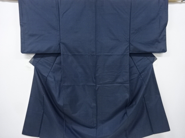 亀甲絣織り出し　本場泥大島紬男物着物アンサンブル